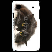 Coque Samsung Galaxy S Chat noir et blanc