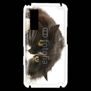 Coque Samsung Player One Chat noir et blanc