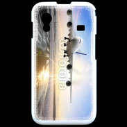 Coque Samsung ACE S5830 Atterrissage d'un avion de ligne