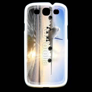 Coque Samsung Galaxy S3 Atterrissage d'un avion de ligne