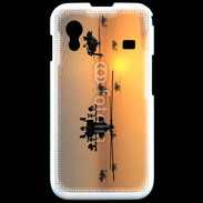 Coque Samsung ACE S5830 Hélicoptère Apache de nuit