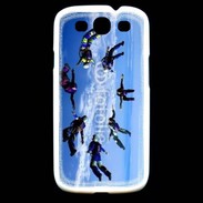 Coque Samsung Galaxy S3 Chute libre parachutisme