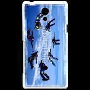 Coque Sony Xperia T Chute libre parachutisme