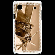 Coque Samsung Galaxy S Femme pilote d'avion