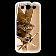Coque Samsung Galaxy S3 Femme pilote d'avion