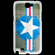 Coque Samsung Galaxy Note 2 Cocarde aviation militaire