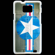 Coque Samsung Galaxy S2 Cocarde aviation militaire