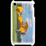 Coque iPhone 3G / 3GS Avio Biplan jaune