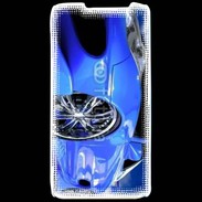 Coque LG P990 Speedster tuning bleu