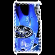 Coque iPhone 3G / 3GS Speedster tuning bleu