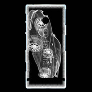 Coque Sony Xperia U Voiture filaire 3D Sport allemande