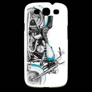 Coque Samsung Galaxy S3 Vintage moto Harley