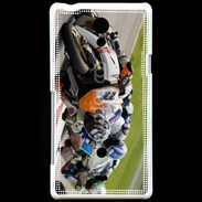 Coque Sony Xperia T Course de moto Superbike