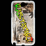 Coque Samsung Galaxy Note 2 Rastafari graffiti