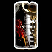 Coque Samsung Galaxy S3 Mélange d'instruments de musique