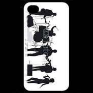 Coque iPhone 4 / iPhone 4S Groupe de musicien et chanteur