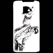 Coque LG P990 DJ en dessin