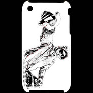 Coque iPhone 3G / 3GS DJ en dessin