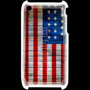 Coque iPhone 3G / 3GS Drapeau USA Vintage