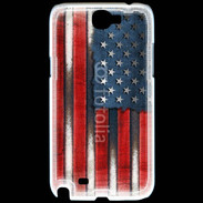 Coque Samsung Galaxy Note 2 USA Grunge drapeau