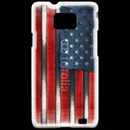 Coque Samsung Galaxy S2 USA Grunge drapeau