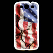Coque Samsung Galaxy S3 Drapeau et monnaie américaine