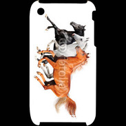 Coque iPhone 3G / 3GS Trio de chevaux
