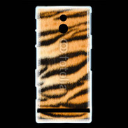 Coque Sony Xperia U Peau de tigre