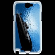 Coque Samsung Galaxy Note 2 Sous-marin en mer