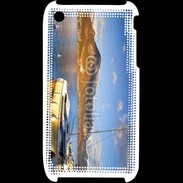 Coque iPhone 3G / 3GS Bateau sur le Lac d'Annecy 