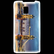 Coque LG P990 Tower bridge sunset