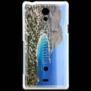 Coque Sony Xperia T Baie de Mondello- Sicilze Italie