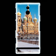 Coque Sony Xperia U Eglise de Saint Petersburg en Russie