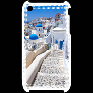 Coque iPhone 3G / 3GS Village sur l'Île de Santorini en Grêce