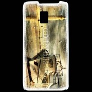 Coque LG P990 Phare et bateau Vintage