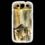 Coque Samsung Galaxy S3 Phare et bateau Vintage