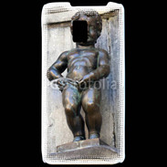 Coque LG P990 Manneken Pis de Bruxelles