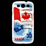 Coque Samsung Galaxy S3 Timbre canadien 1967