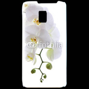 Coque LG P990 Orchidée blanche