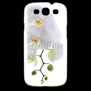 Coque Samsung Galaxy S3 Orchidée blanche