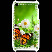 Coque iPhone 3G / 3GS Papillon dans la nature