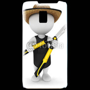 Coque LG P990 Jardinier