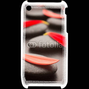 Coque iPhone 3G / 3GS Galet et pétales