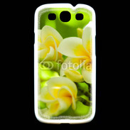 Coque Samsung Galaxy S3 Fleurs Frangipane