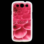Coque Samsung Galaxy S3 Pétale rose zoomé