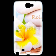 Coque Samsung Galaxy Note 2 Fleurs relax