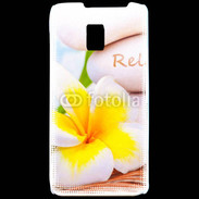 Coque LG P990 Fleurs relax