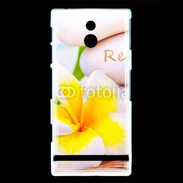 Coque Sony Xperia U Fleurs relax