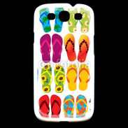 Coque Samsung Galaxy S3 Flip flop de tongues