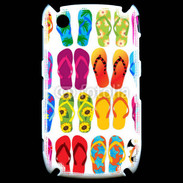 Coque Black Berry 8520 Flip flop de tongues